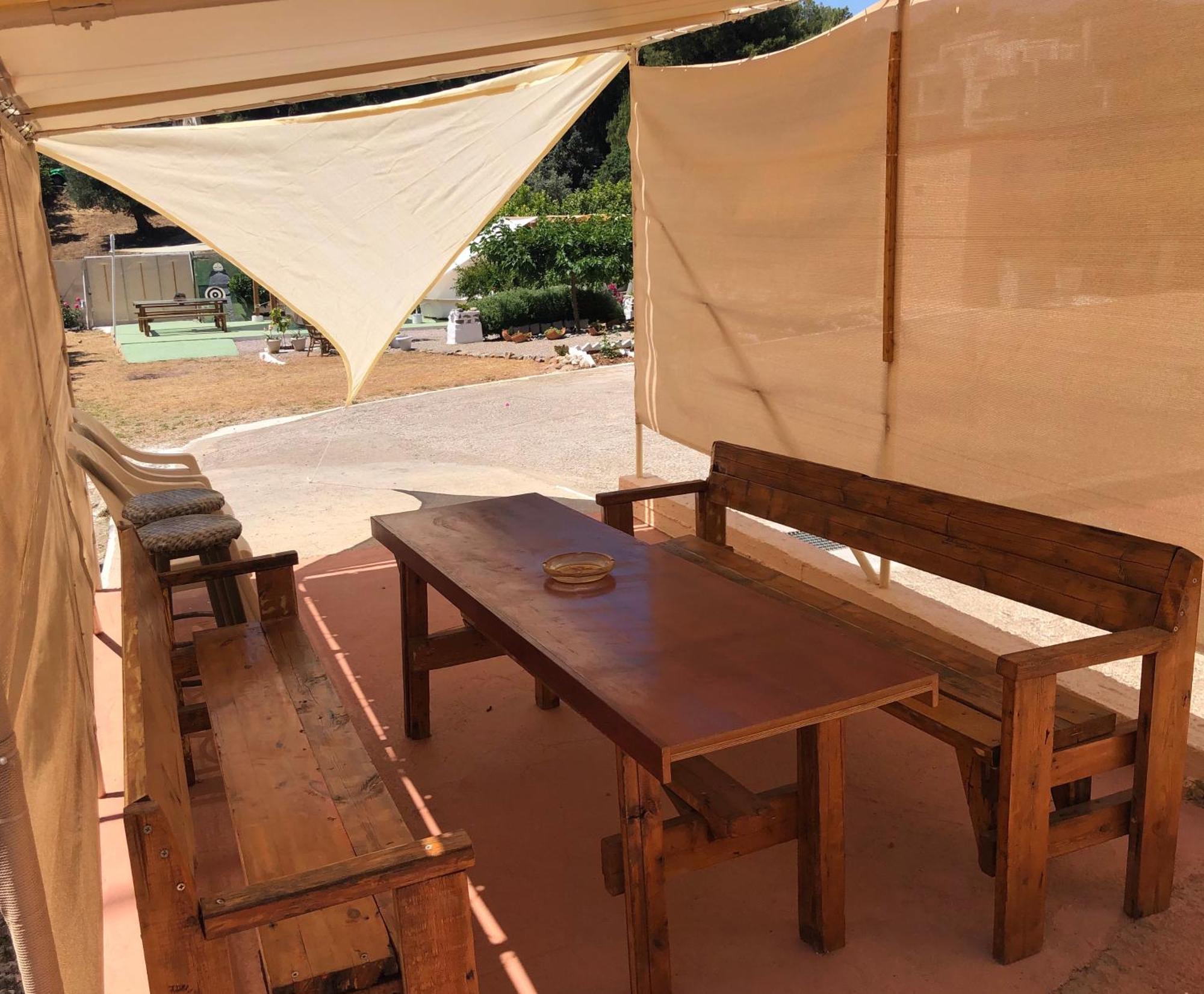 Converted Shed Studio & Garden Hanging Bed Porto Rafti Exterior photo